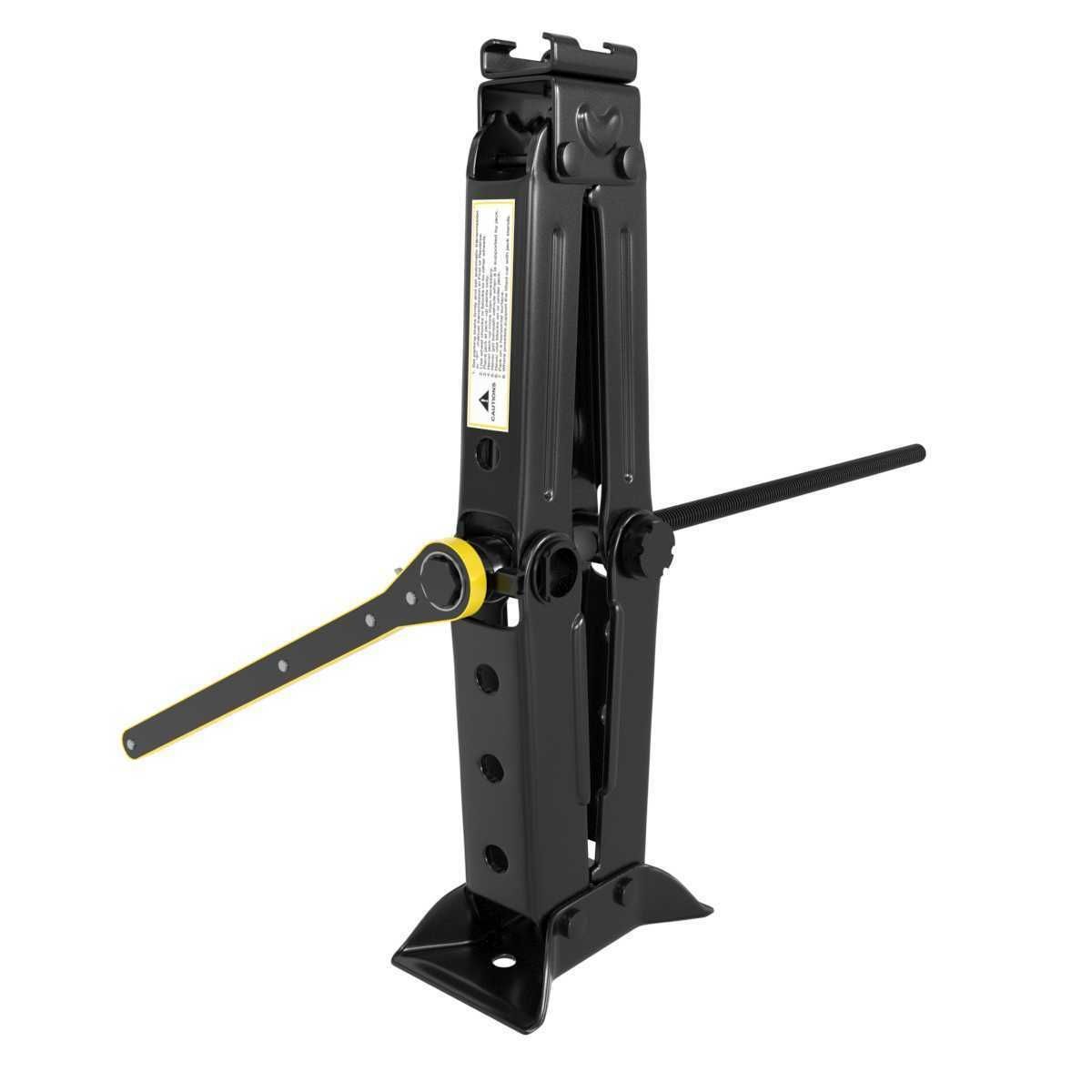 Scissor Jack  Car  with Hand Crank Portable RV Stabilizers  3D model_12