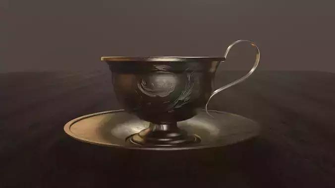 Antique Coffee Cup