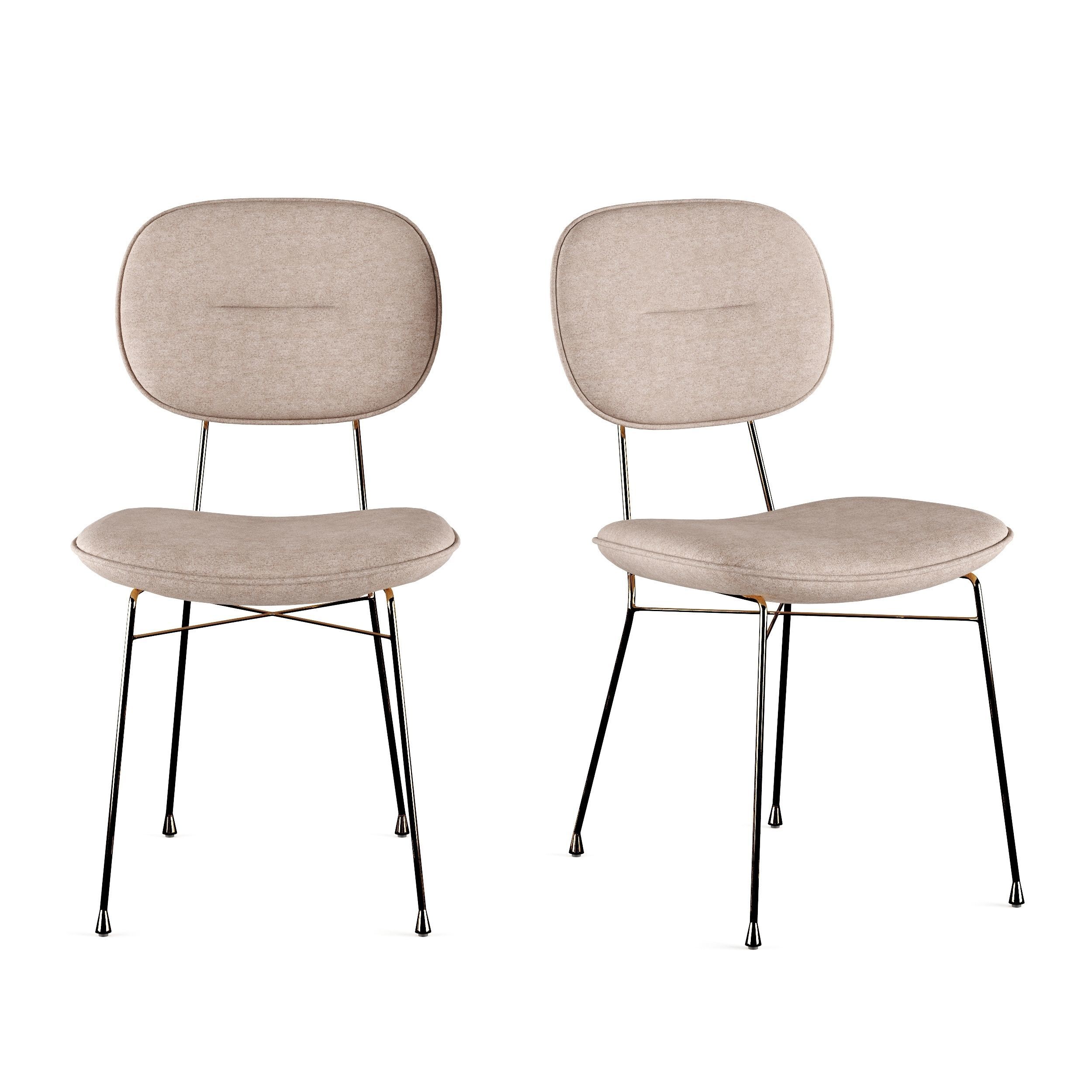 Abner Dining Chair Set 3D model_2