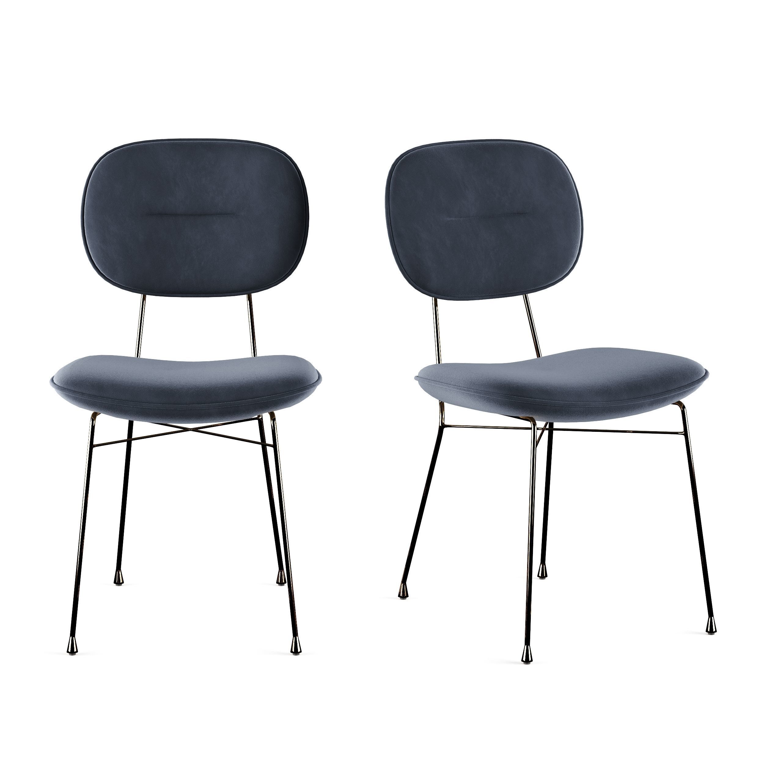 Abner Dining Chair Set 3D model_1
