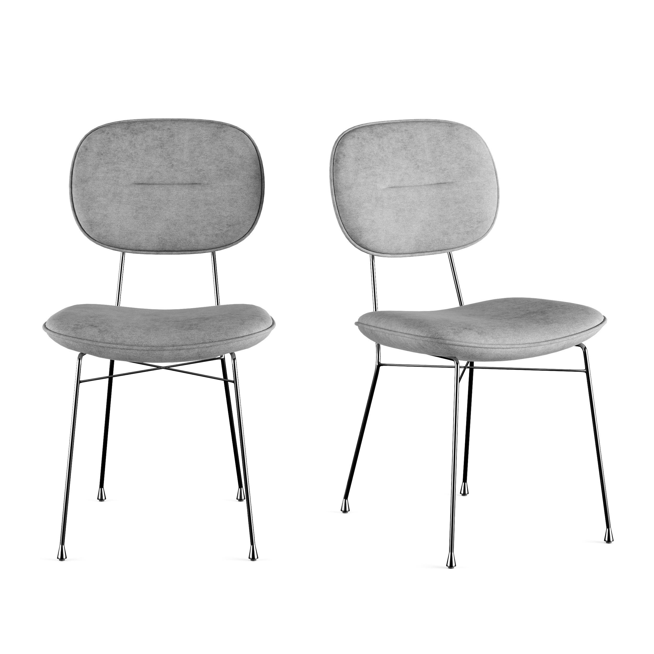 Abner Dining Chair Set 3D model_3