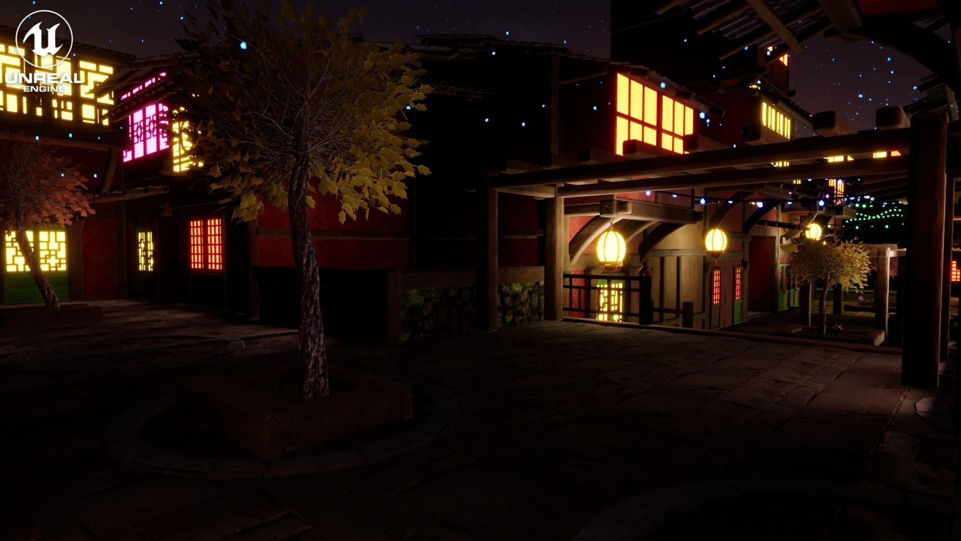 Fantasy Town Vol 1 For Unreal And Unity Low-poly 3D model_7