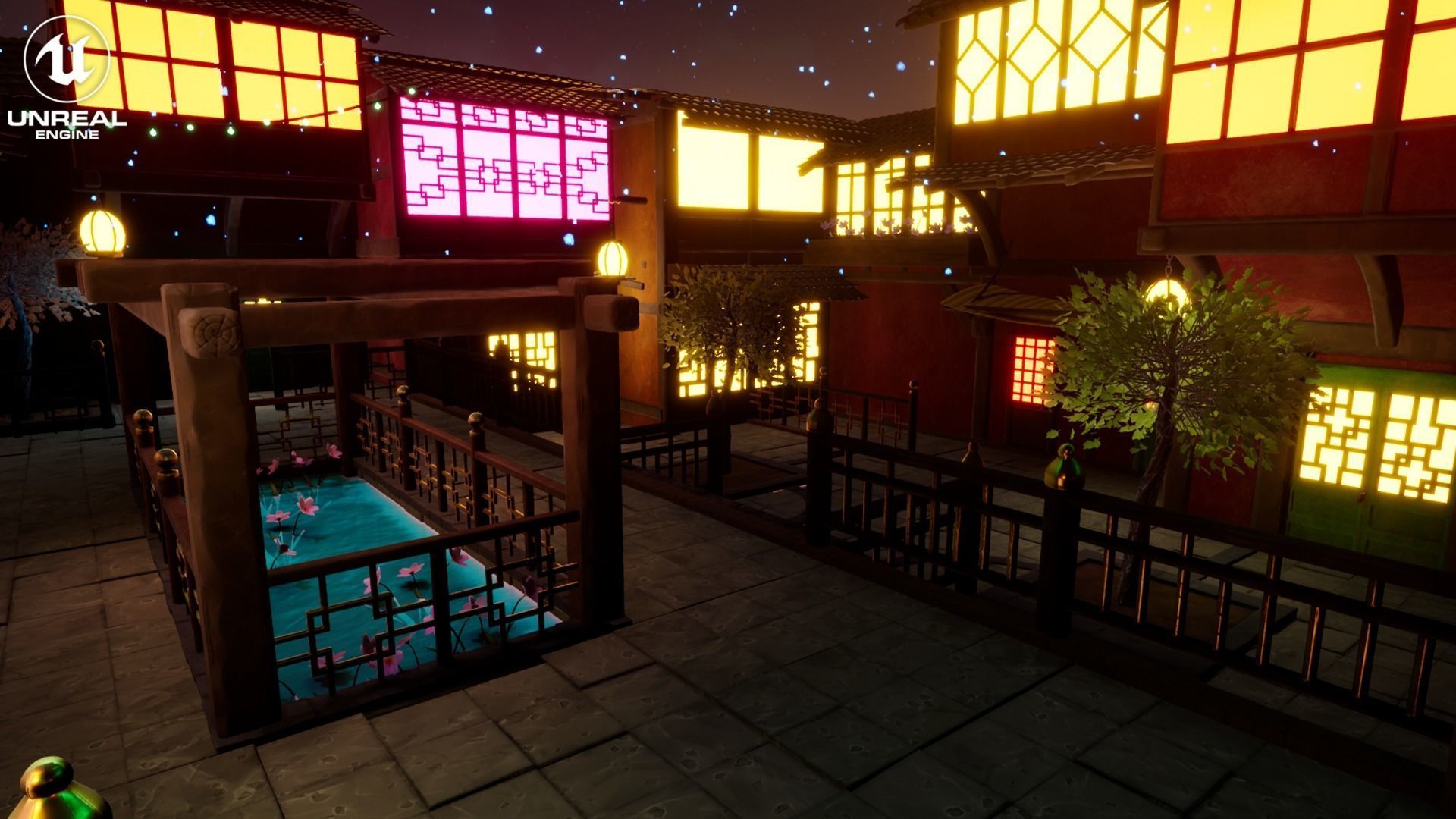 Fantasy Town Vol 1 For Unreal And Unity Low-poly 3D model_12