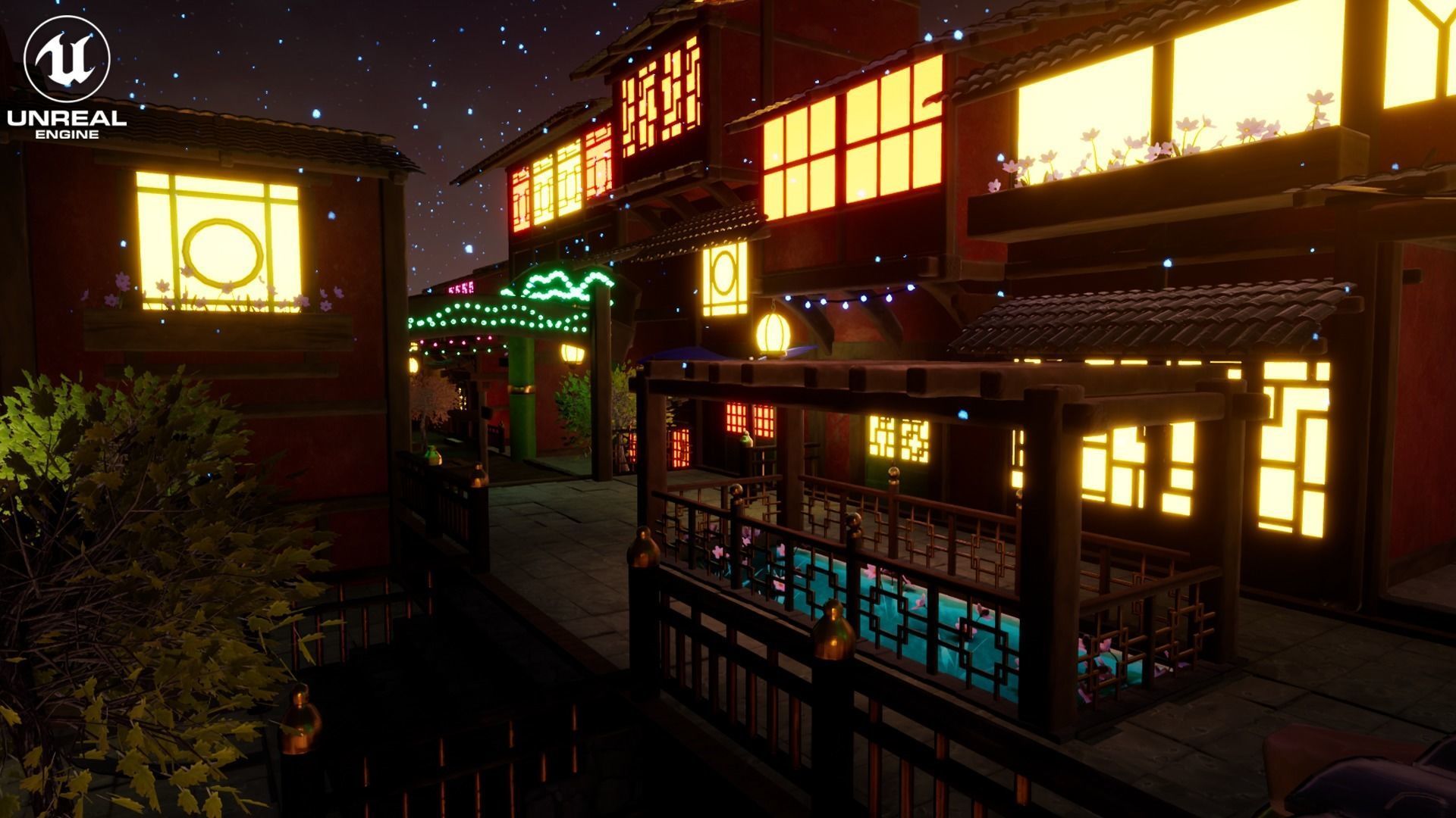 Fantasy Town Vol 1 For Unreal And Unity Low-poly 3D model_14