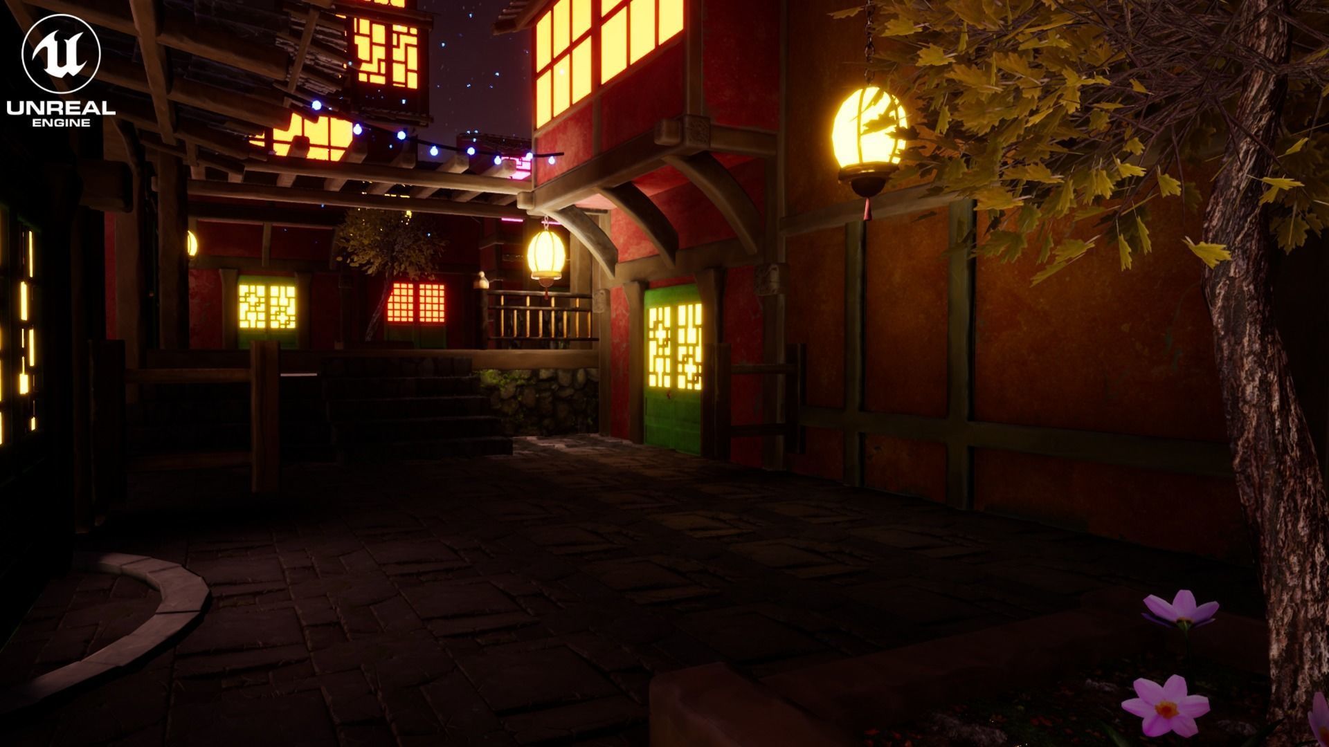 Fantasy Town Vol 1 For Unreal And Unity Low-poly 3D model_5
