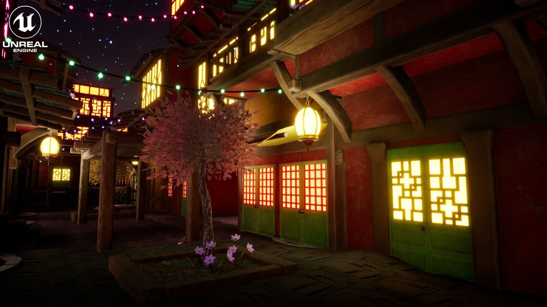 Fantasy Town Vol 1 For Unreal And Unity Low-poly 3D model_2