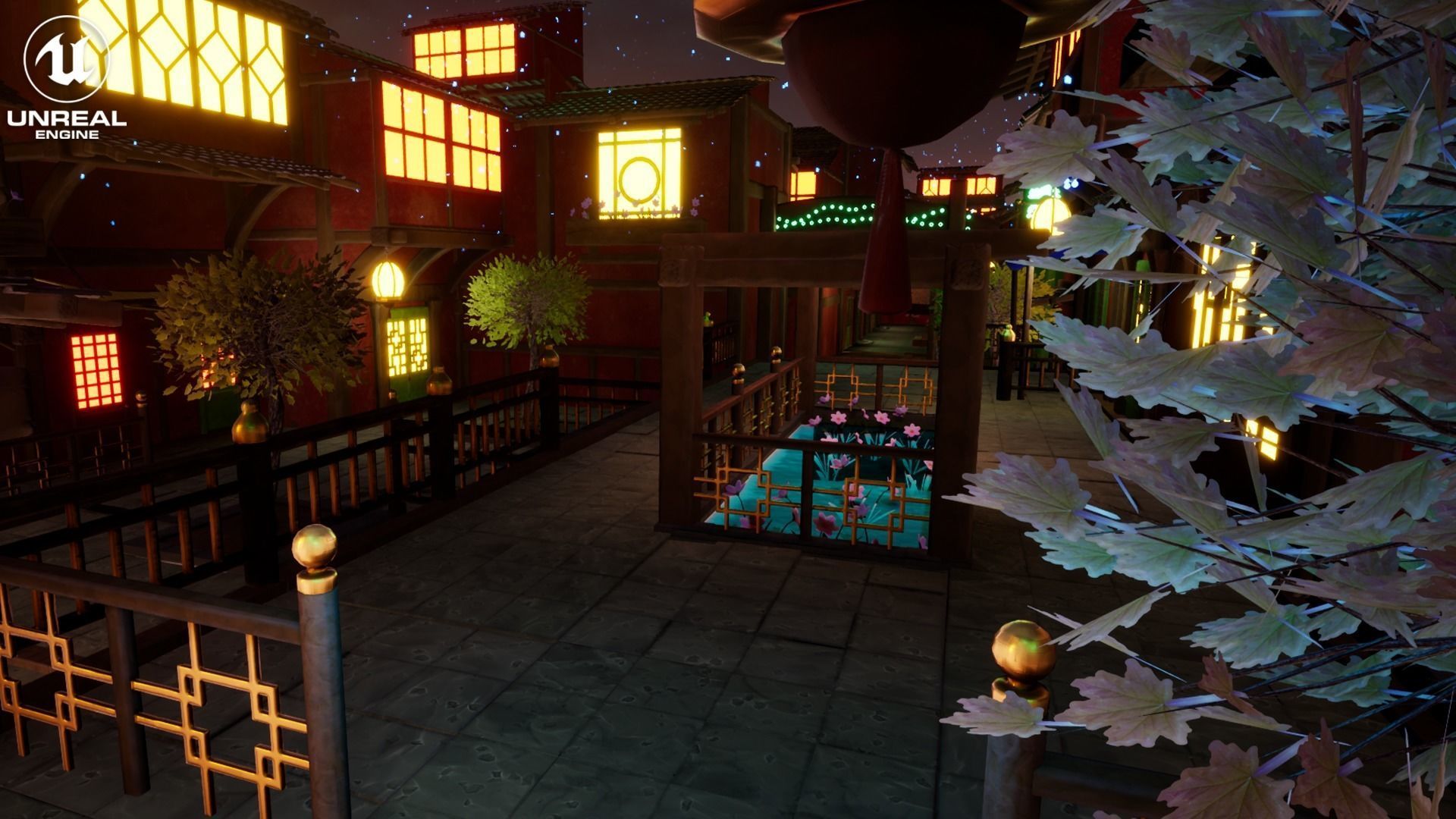 Fantasy Town Vol 1 For Unreal And Unity Low-poly 3D model_13