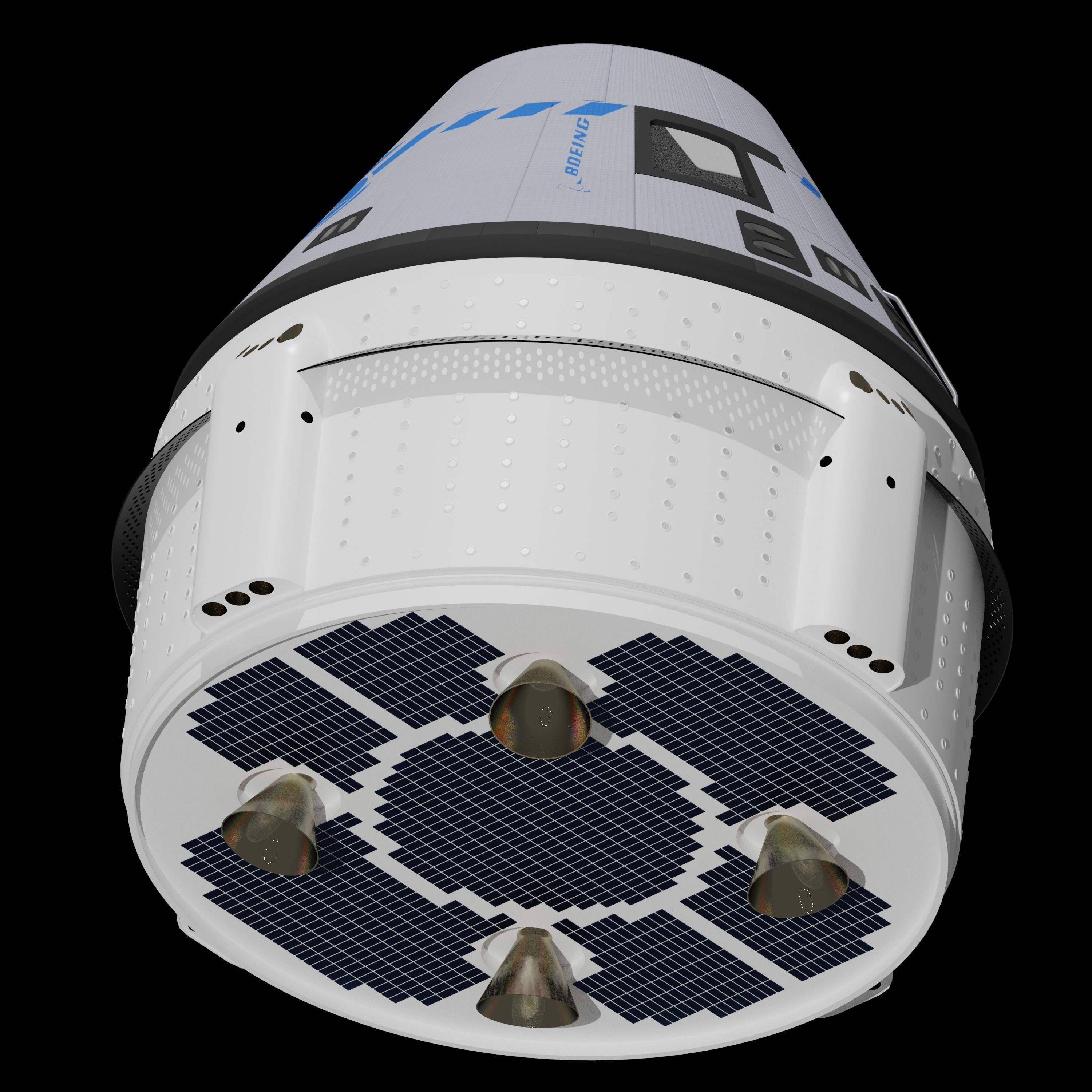 Boeing CST-100 Starliner 3D model_4
