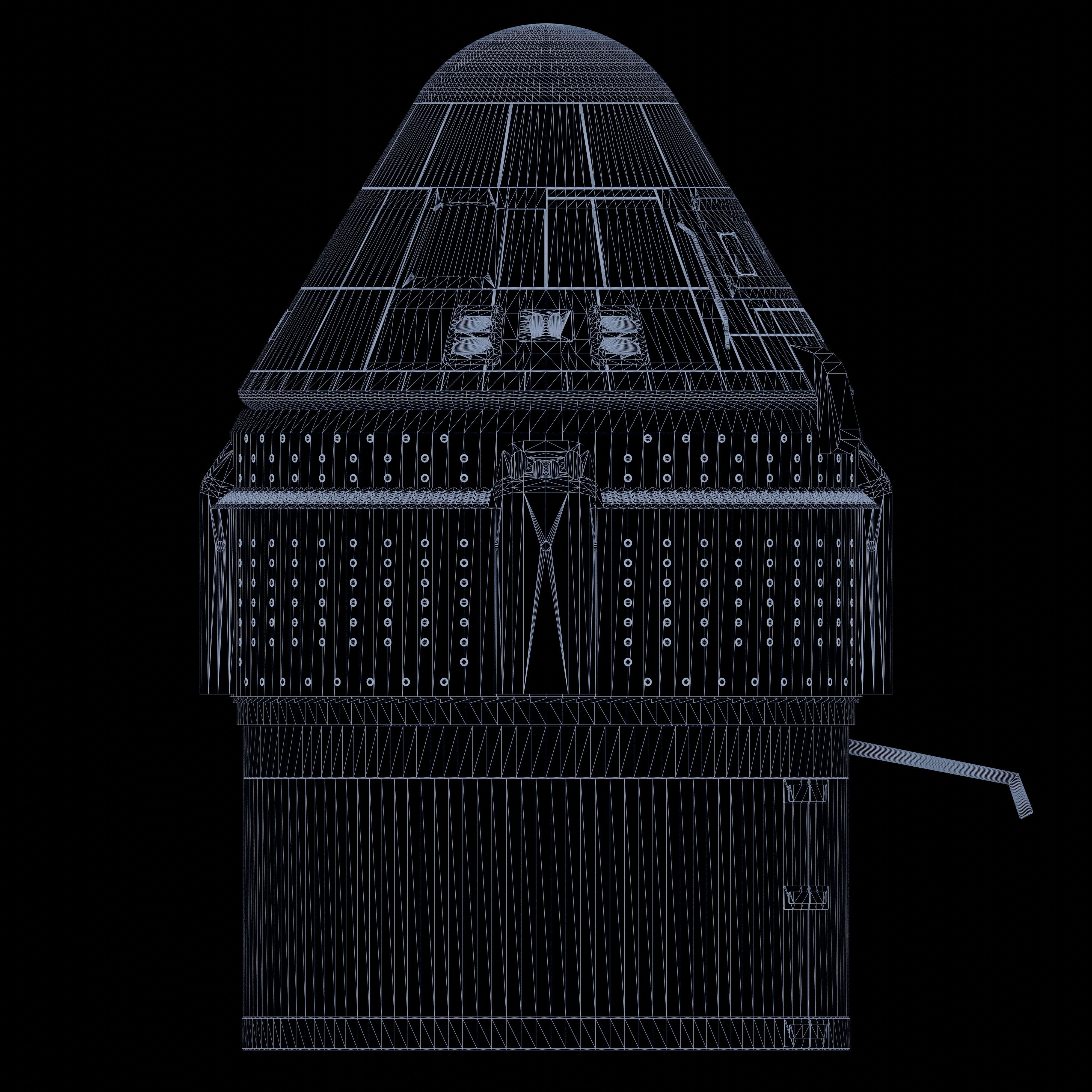 Boeing CST-100 Starliner 3D model_9