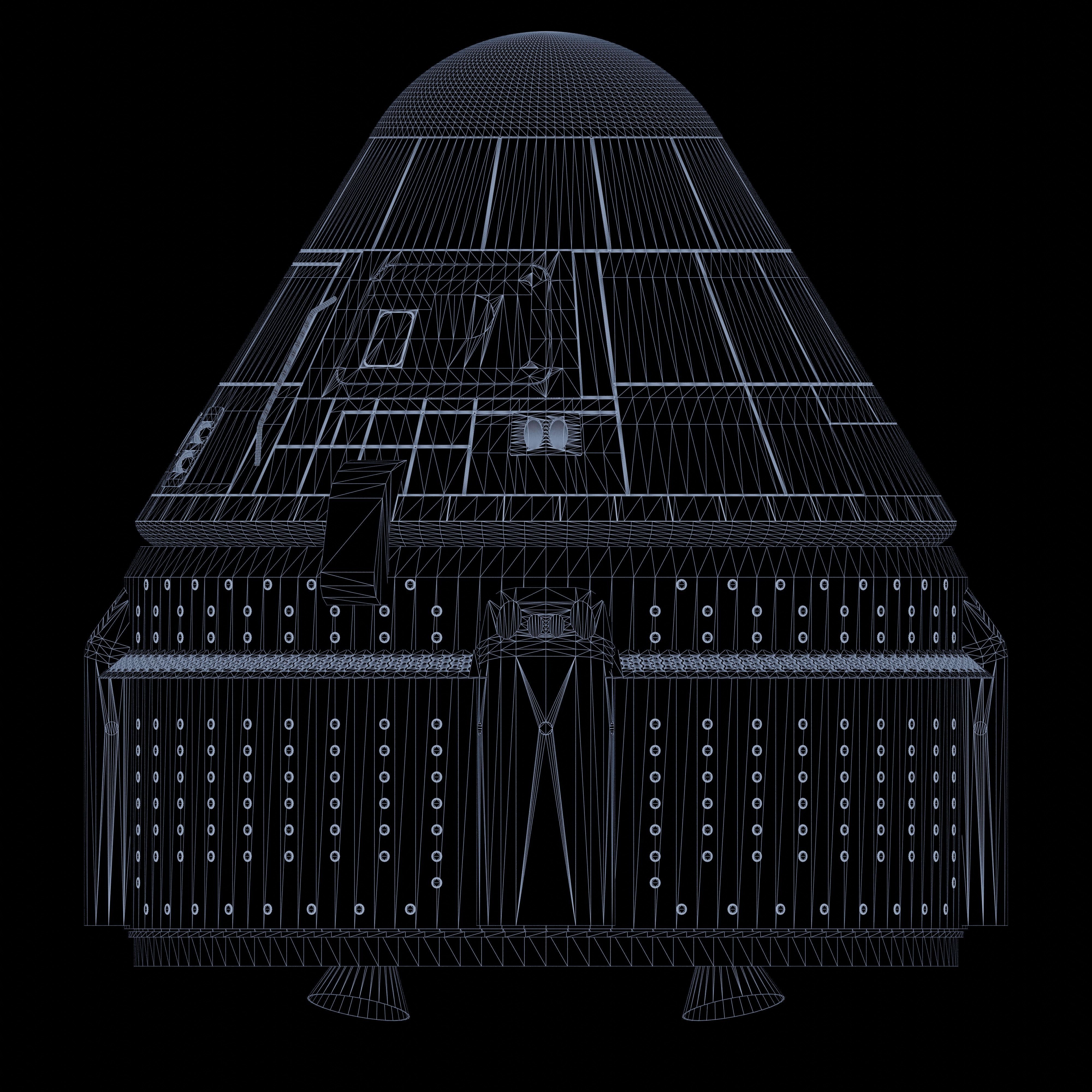 Boeing CST-100 Starliner 3D model_10
