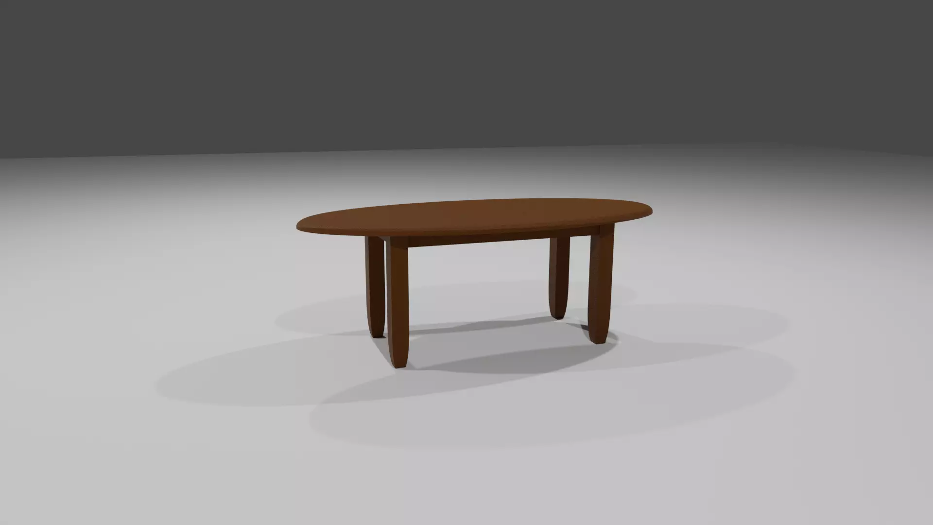 Dining table Free 3D model_0