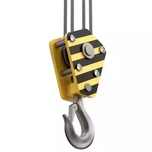 Pulley Hook  Double fixed eyelet