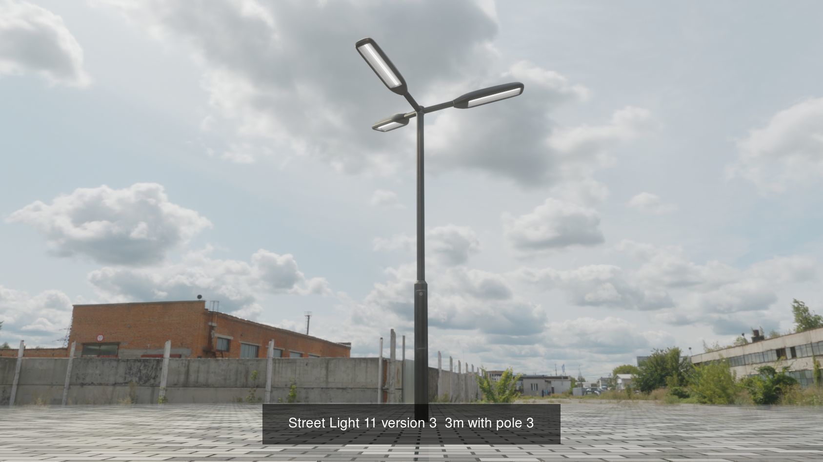 Street Light 11 3D Model Collection_17