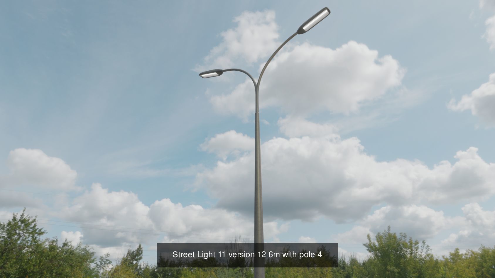 Street Light 11 3D Model Collection_8