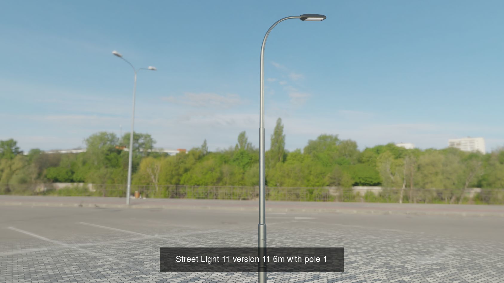 Street Light 11 3D Model Collection_9