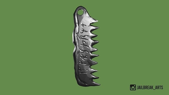 Bloodborne - Saw Hunter Badge 3D print model