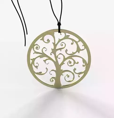 Tree Pendant 001