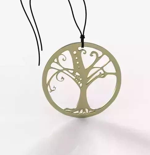 Tree Pendant 002