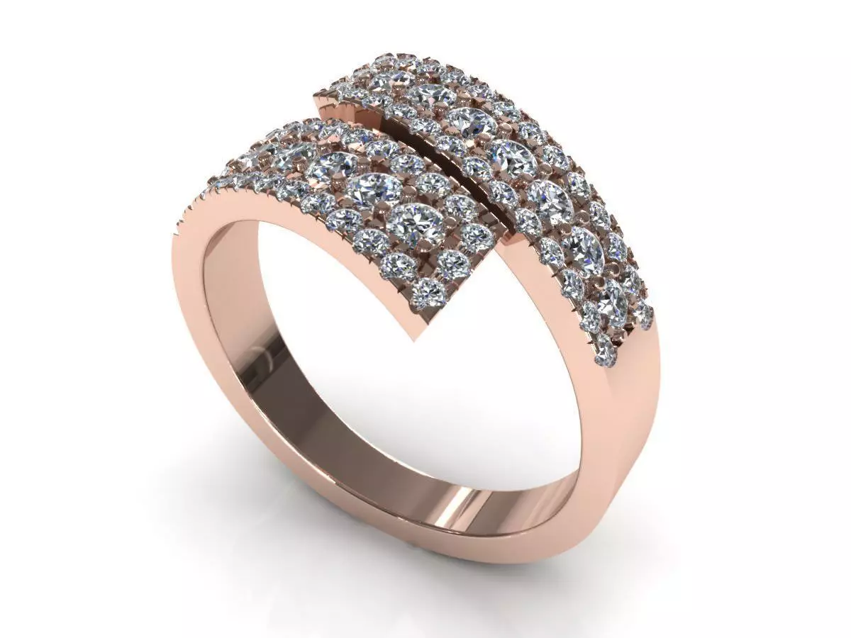 C3D Diamond Ring 005 3D print model_0