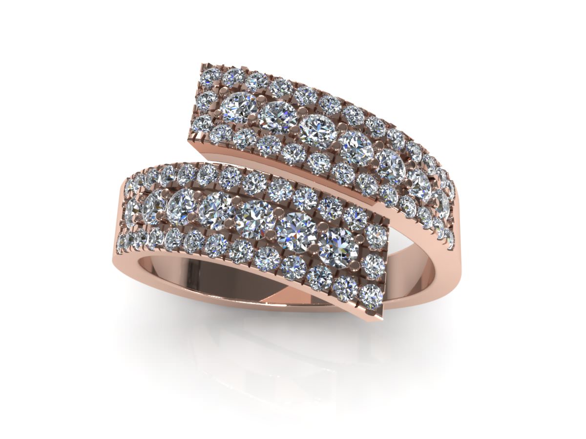 C3D Diamond Ring 005 3D print model_1