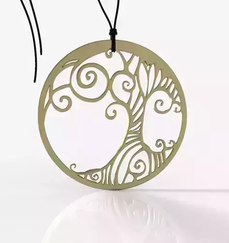 Tree Pendant 003