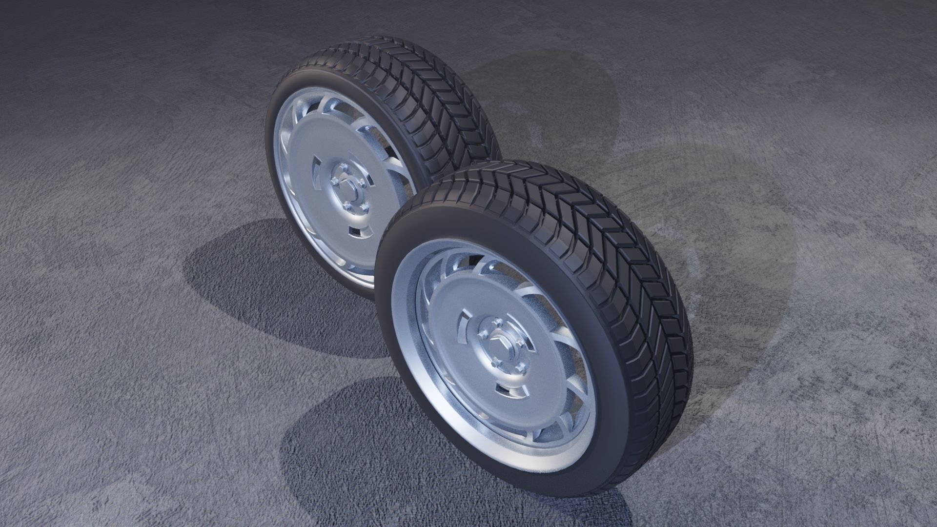 C11SP wheels Low-poly 3D model_3