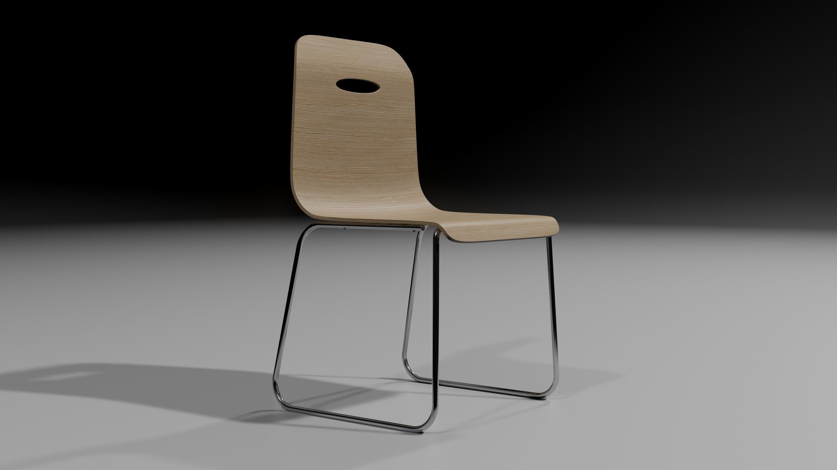 Office Chair 3D model_3