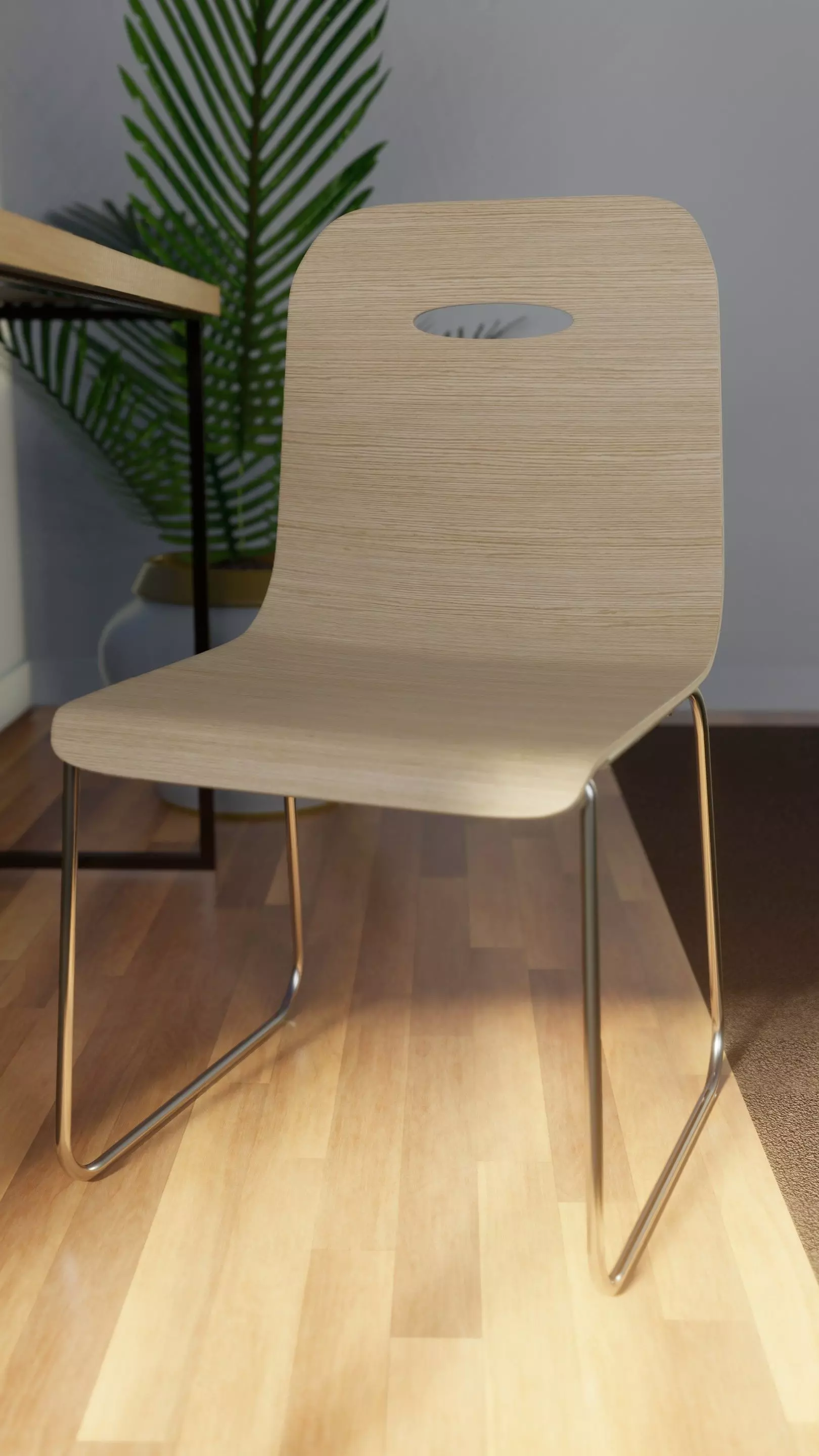 Office Chair 3D model_0