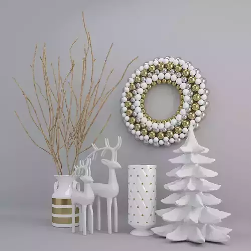 New Year Decor Set