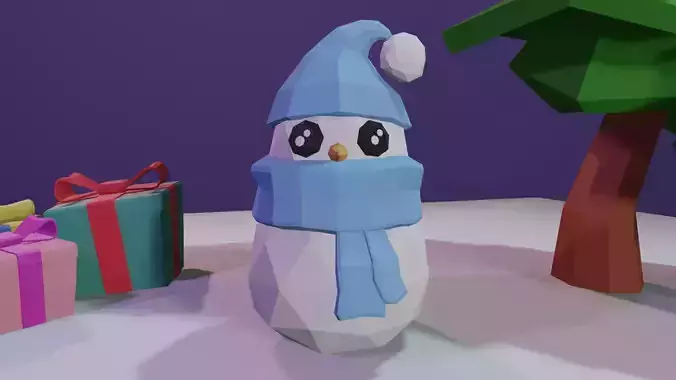 Christmas Assets LowPoly