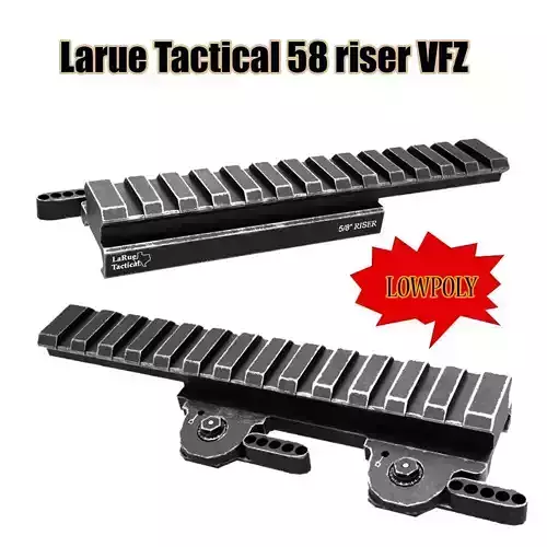 Larue Tactical 58 riser VFZ Lowpoly PBR 