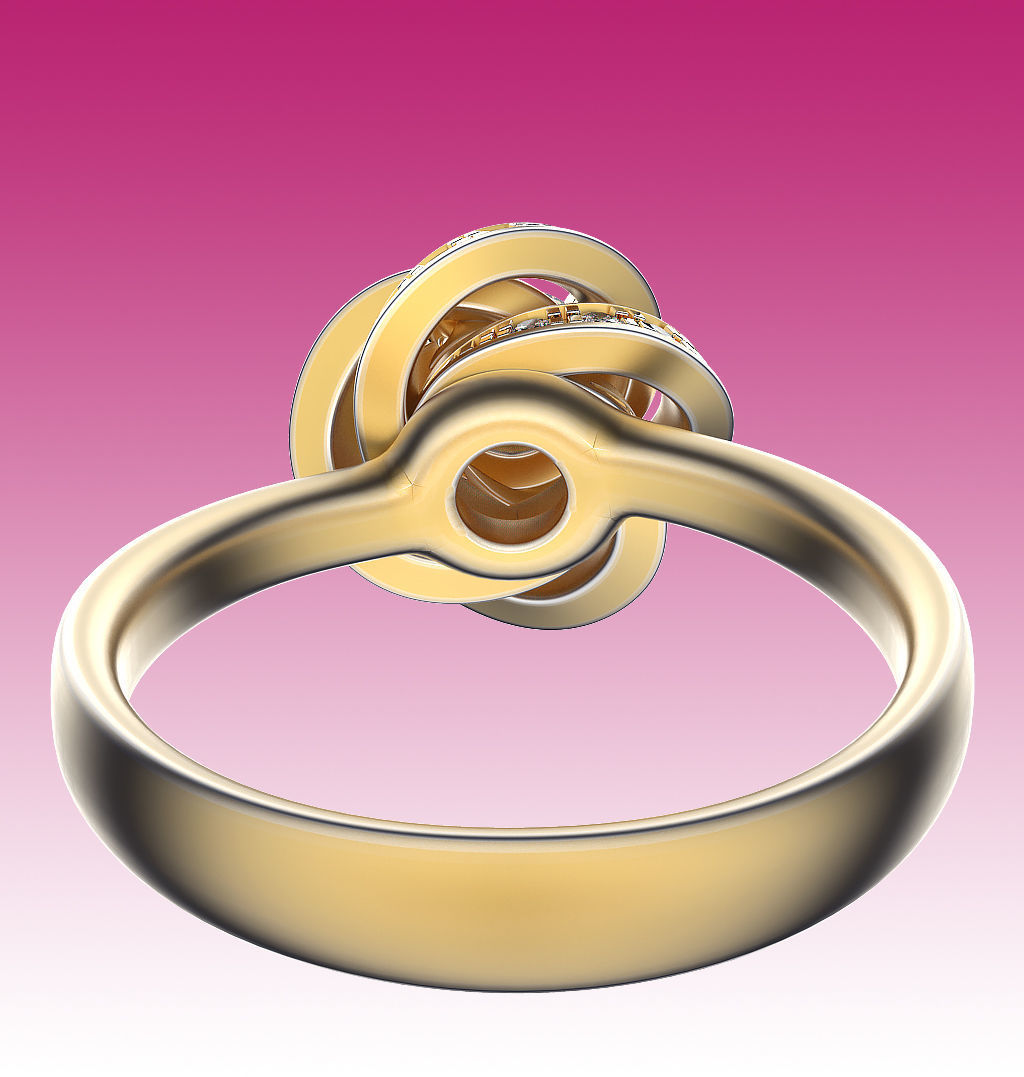 Ring Swirl 3D print model_7
