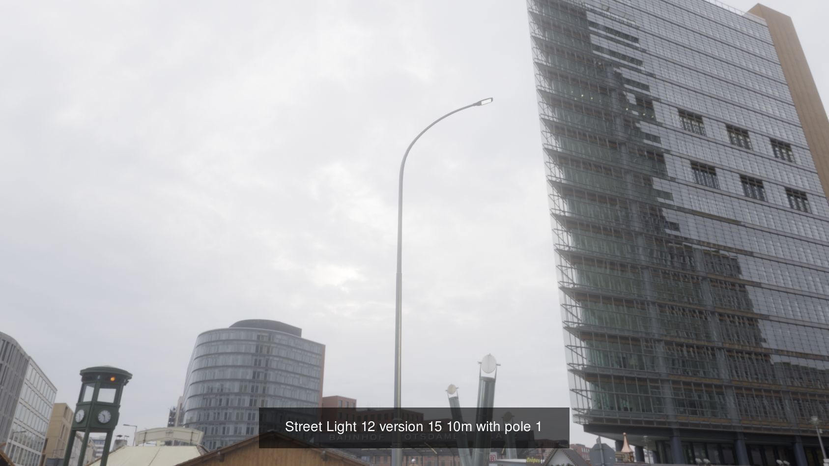 Street Light 12 3D Model Collection_5