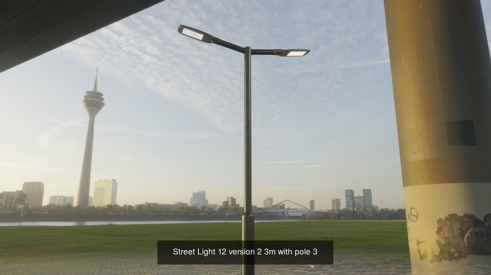 Street Light 12 3D Model Collection_18