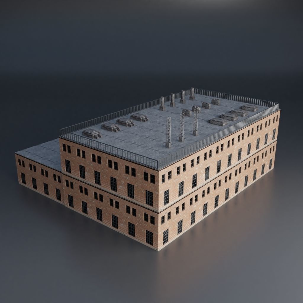 URBAN CITY SCENE Low-poly 3D model_56