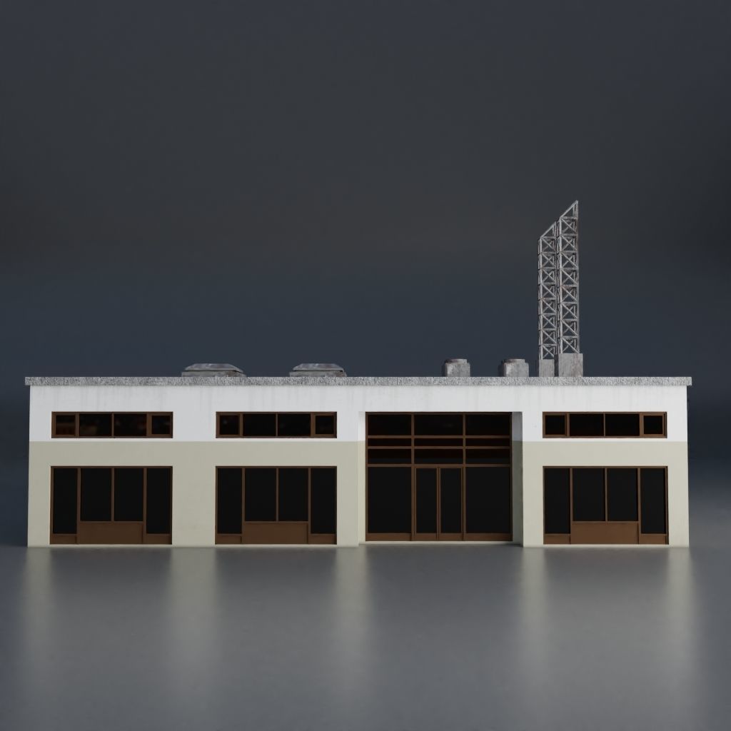 URBAN CITY SCENE Low-poly 3D model_66