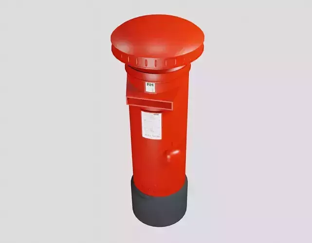 european style mail box