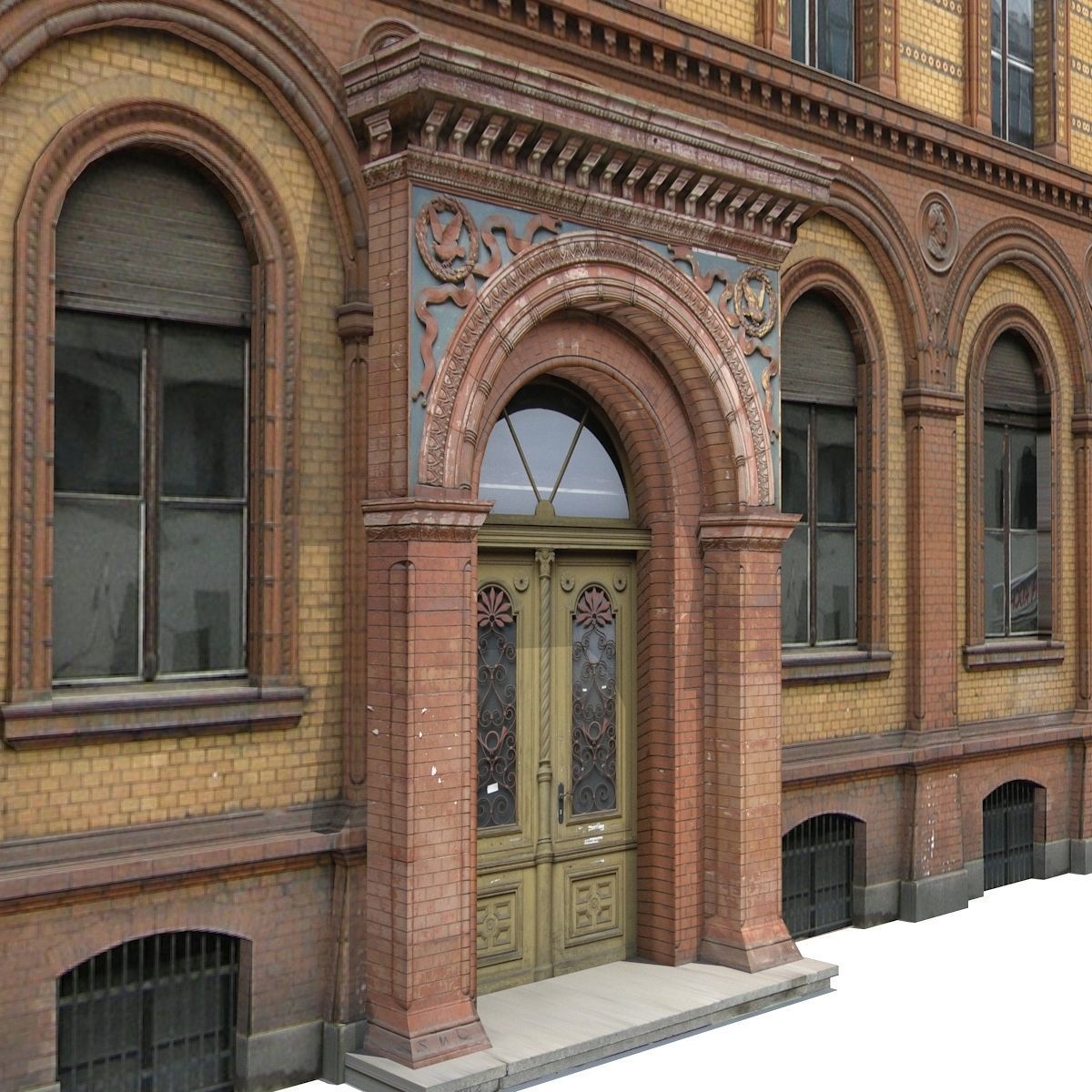 Apartment House 207 Low-poly 3D model_6