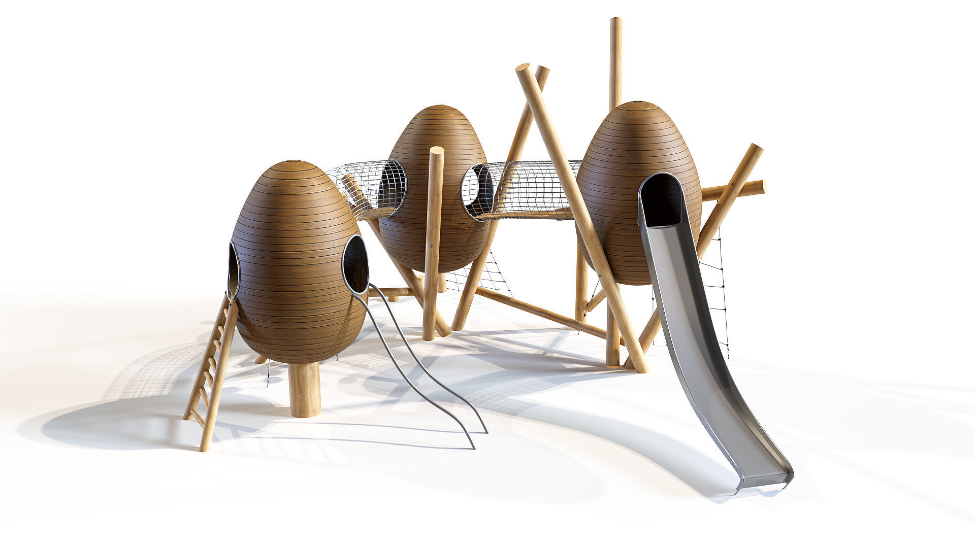 Playground Nests by Taiga 3D model_4