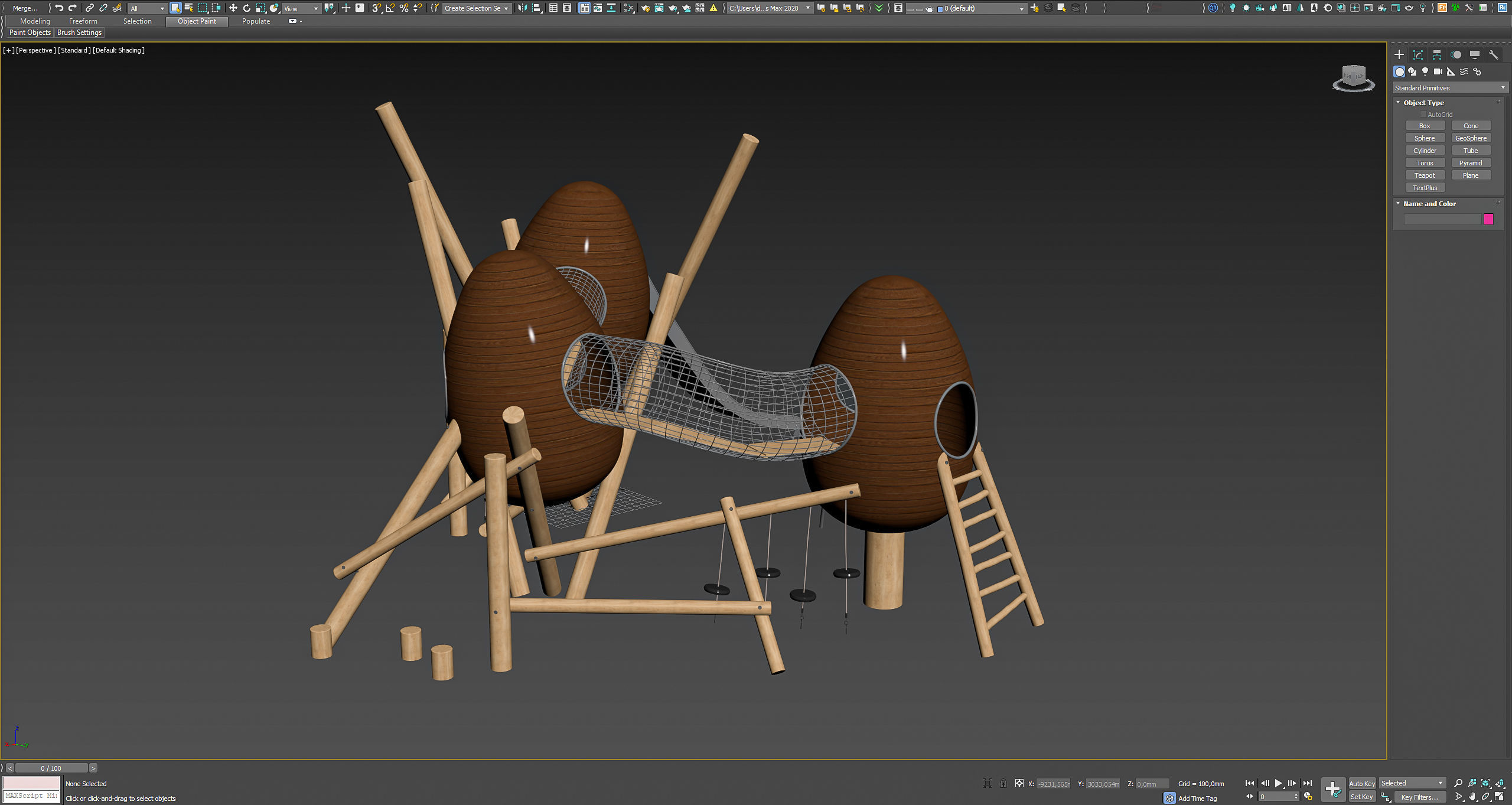 Playground Nests by Taiga 3D model_9