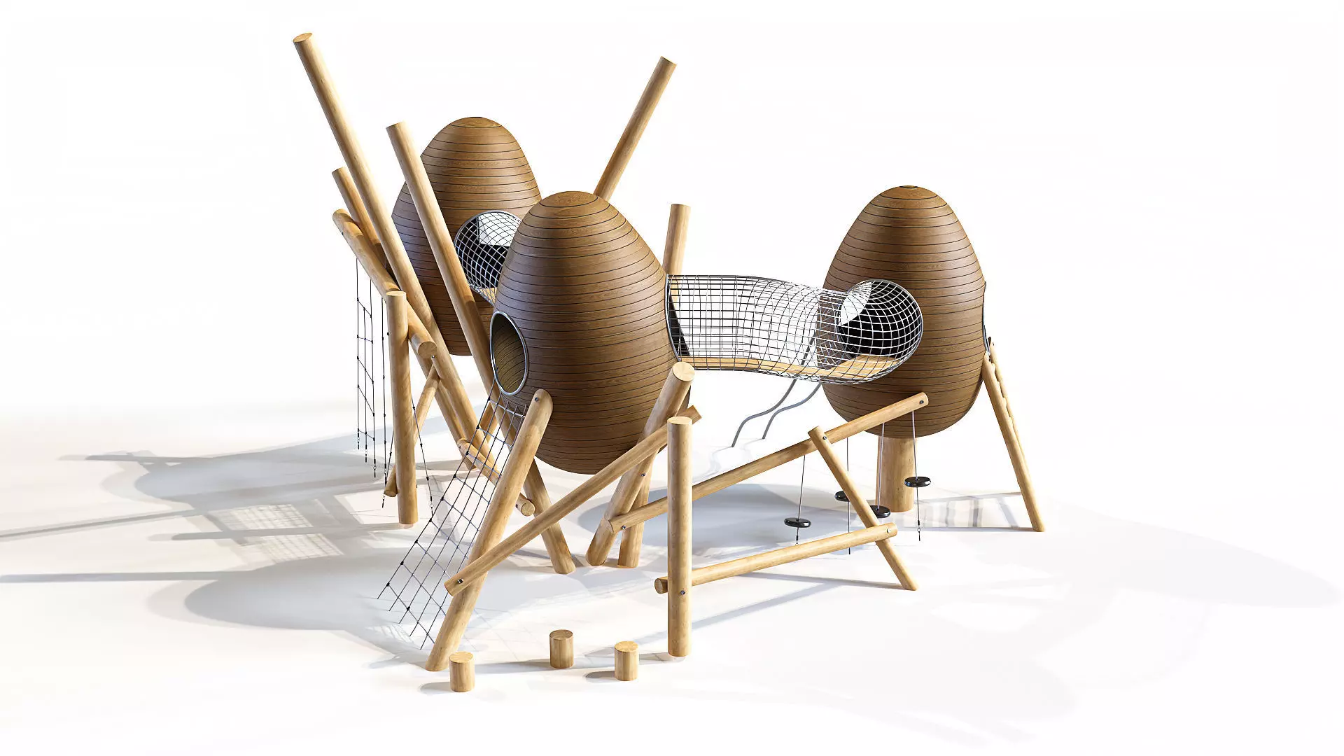 Playground Nests by Taiga 3D model_0