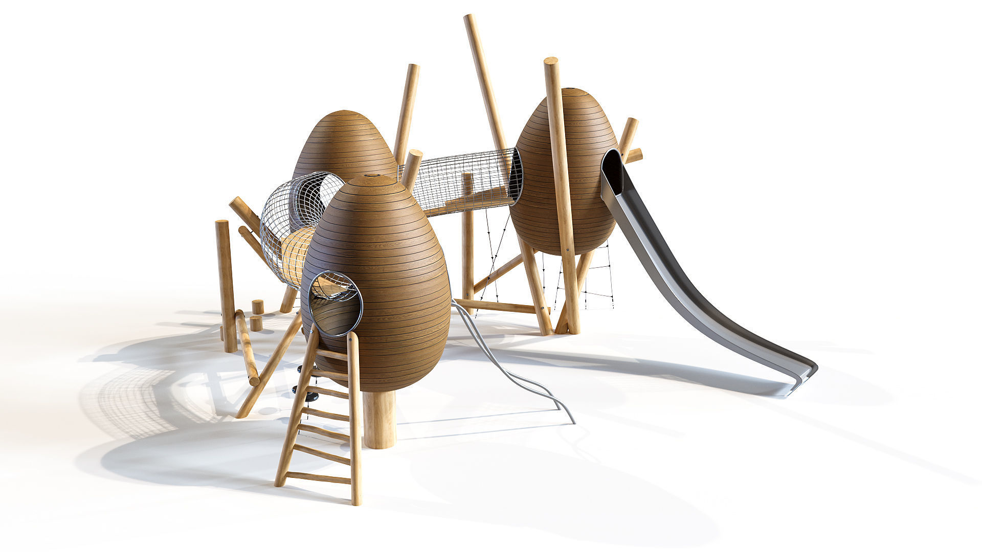Playground Nests by Taiga 3D model_3