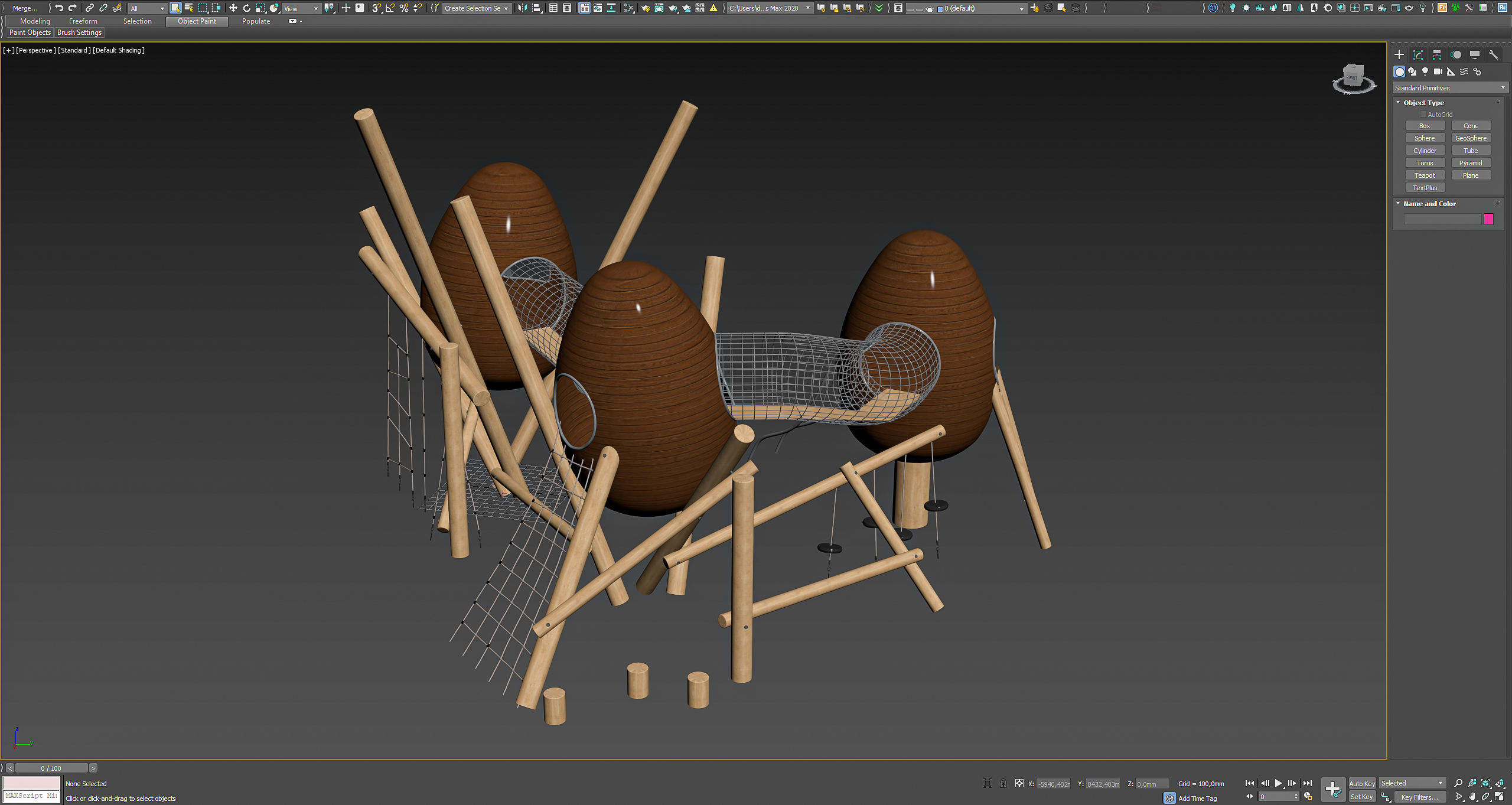 Playground Nests by Taiga 3D model_8