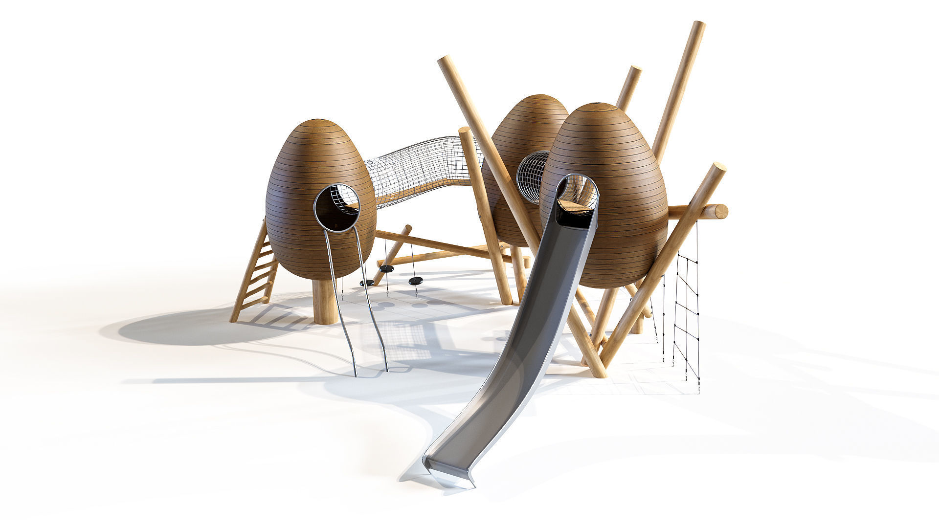 Playground Nests by Taiga 3D model_5