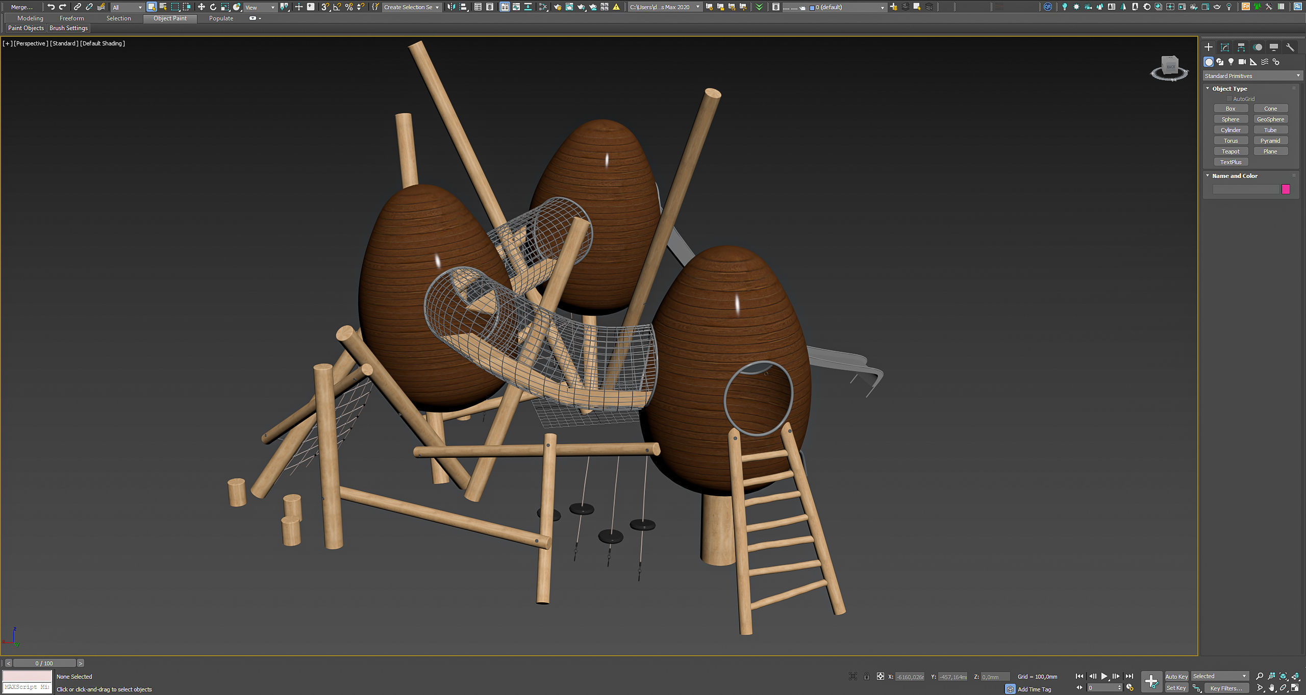Playground Nests by Taiga 3D model_11