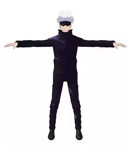 Jujutsu Kaisen - Gojo Low-poly 3D model
