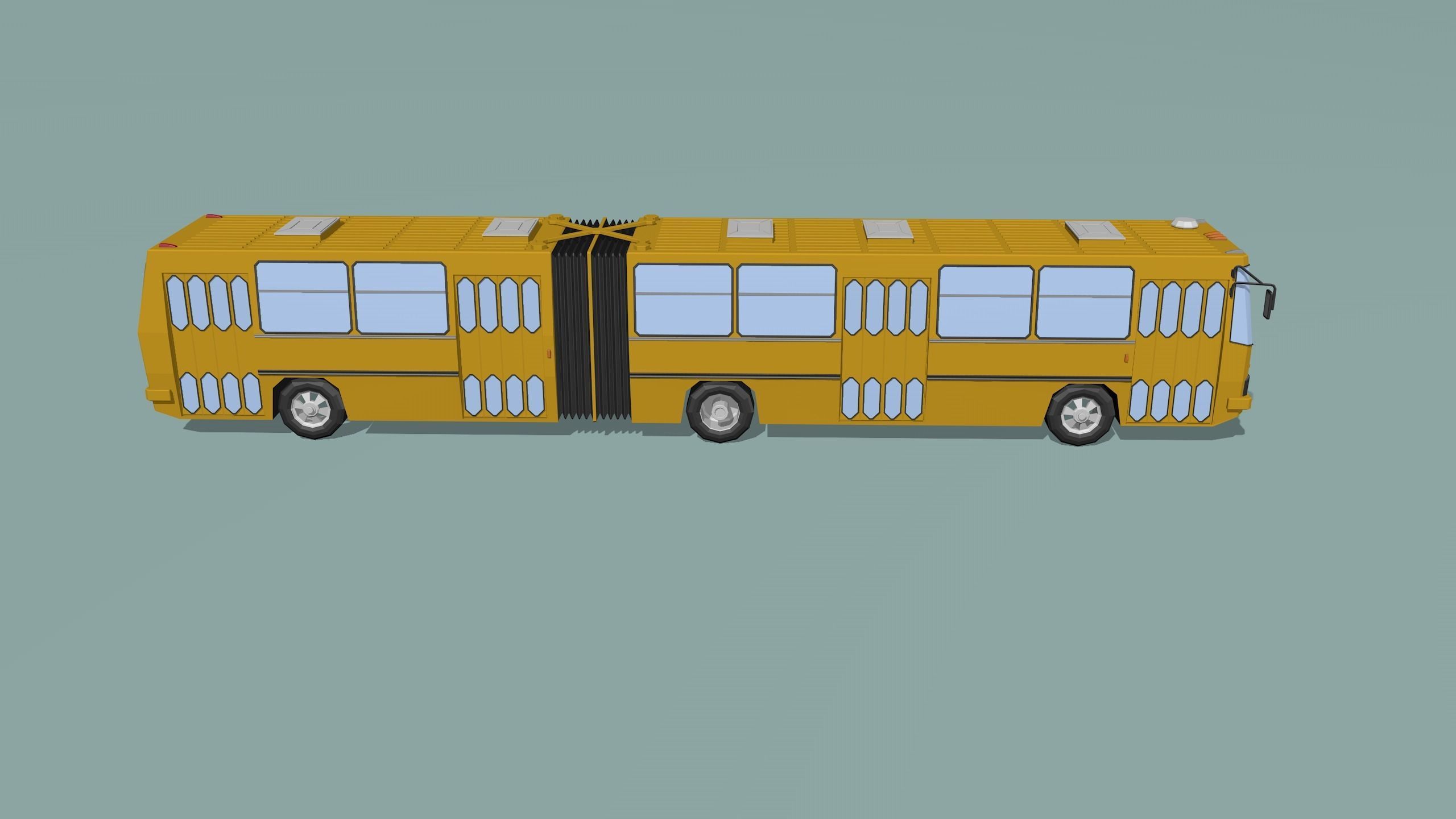 passenger bus 3D model_7
