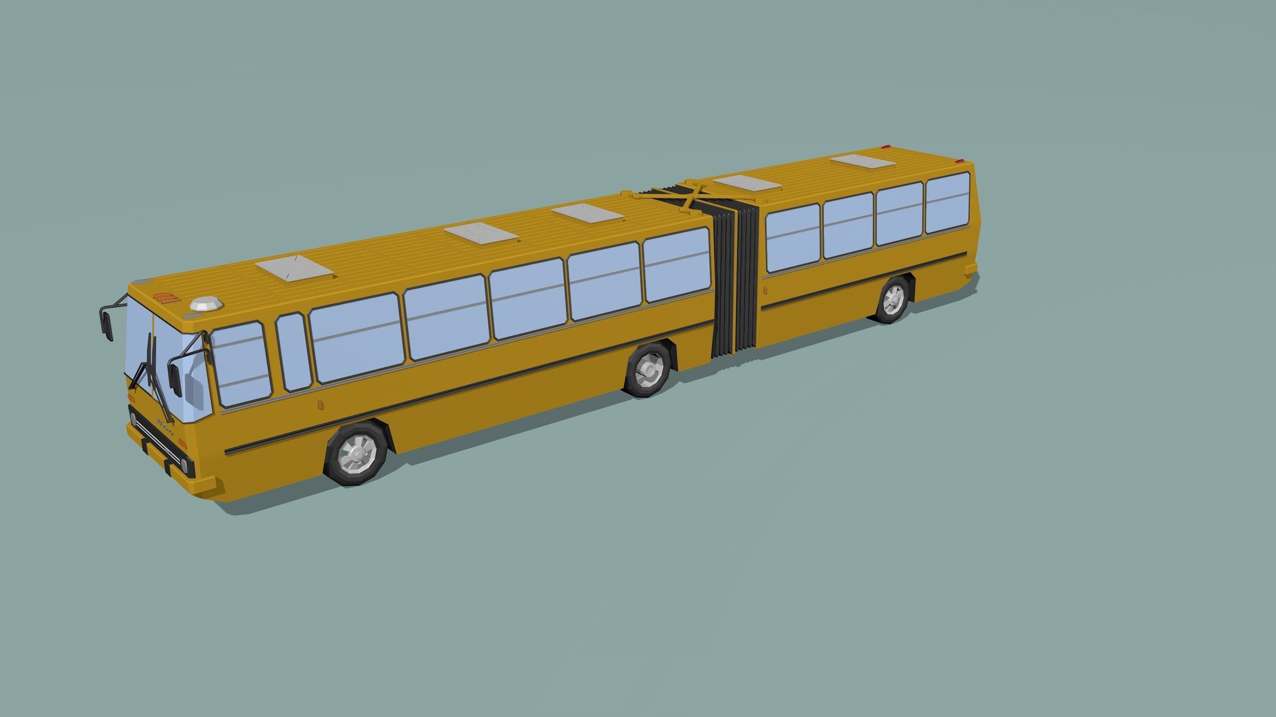 passenger bus 3D model_12