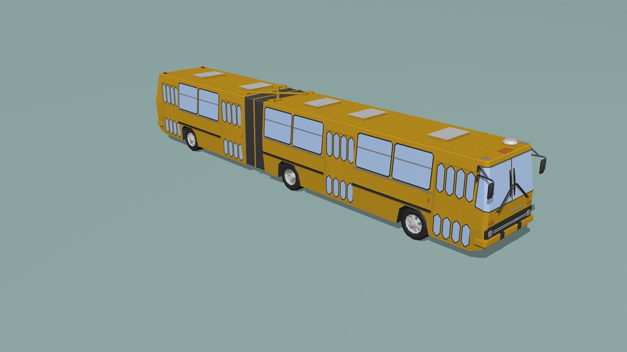 passenger bus 3D model_6