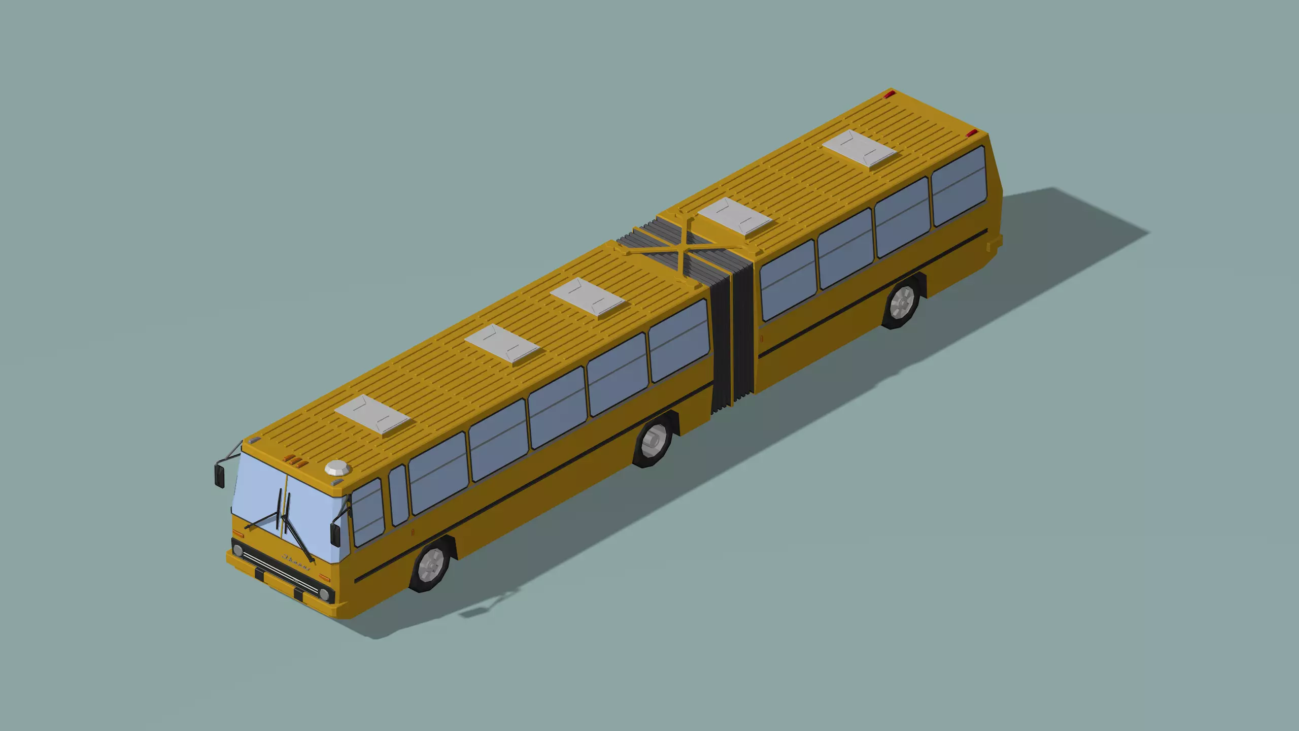 passenger bus 3D model_0